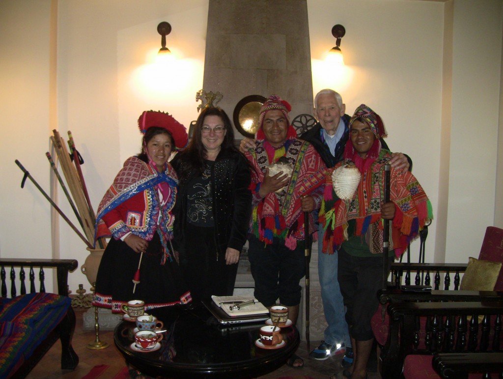 Rima, Bert and The Incan Weavers2